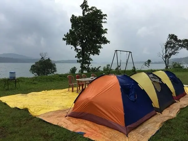 Bhandardara Camping Setup