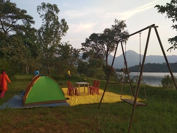 Bhandardara Camping Setup