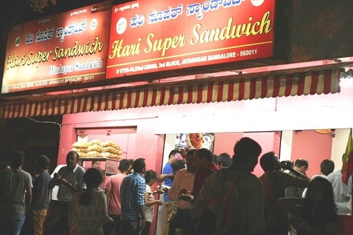Hari-Super-Sandwich-Jayanagar-Street food in Bangalore