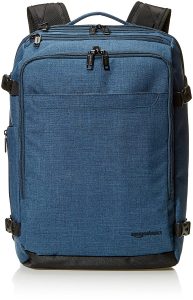 AmazonBasics Slim Carry-On Weekender Backpack best backpack brands in india