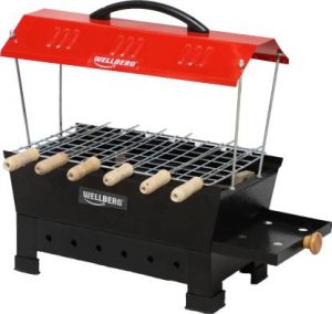 Wellberg Large Electric & Non Electric Barbecue Grill Top Electric Barbeque Grill 