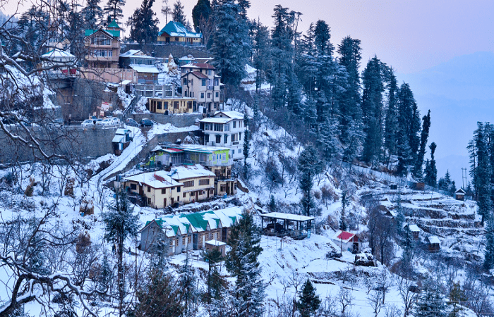 Shimla Places to visit in India with family in low budget