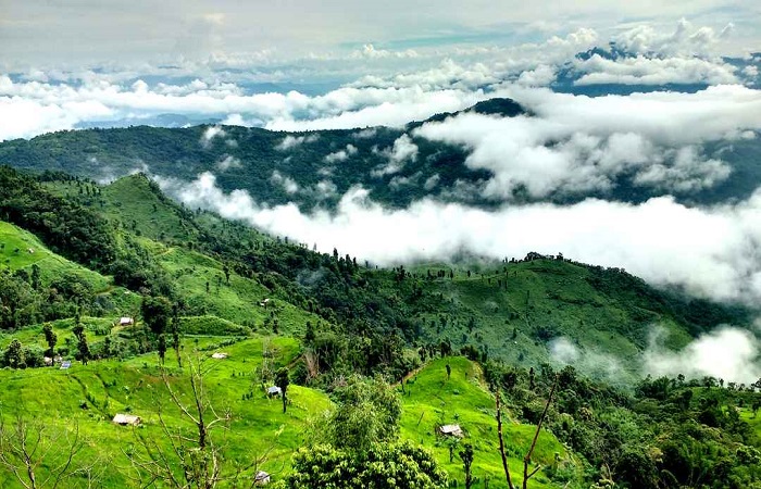 A View of Longkhum Village in Mokokchung. Places To Visit In Nagaland