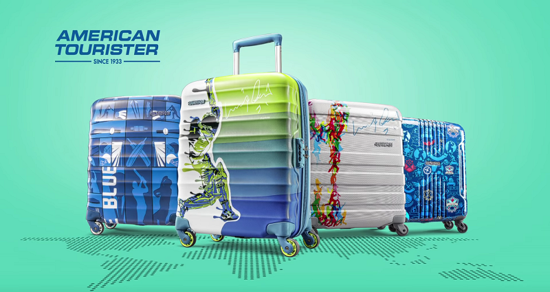 American Tourister: well-known luggage brand