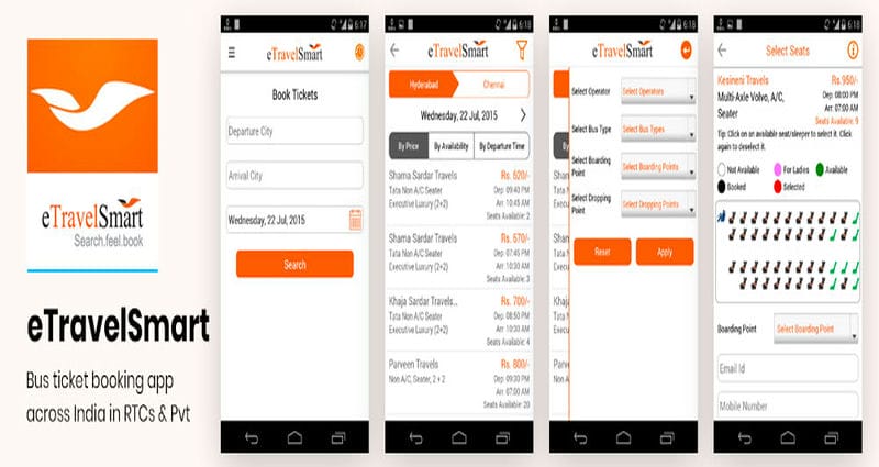 eTravelSmart 10 Best Bus Booking Apps In India: The Ultimate Guide
