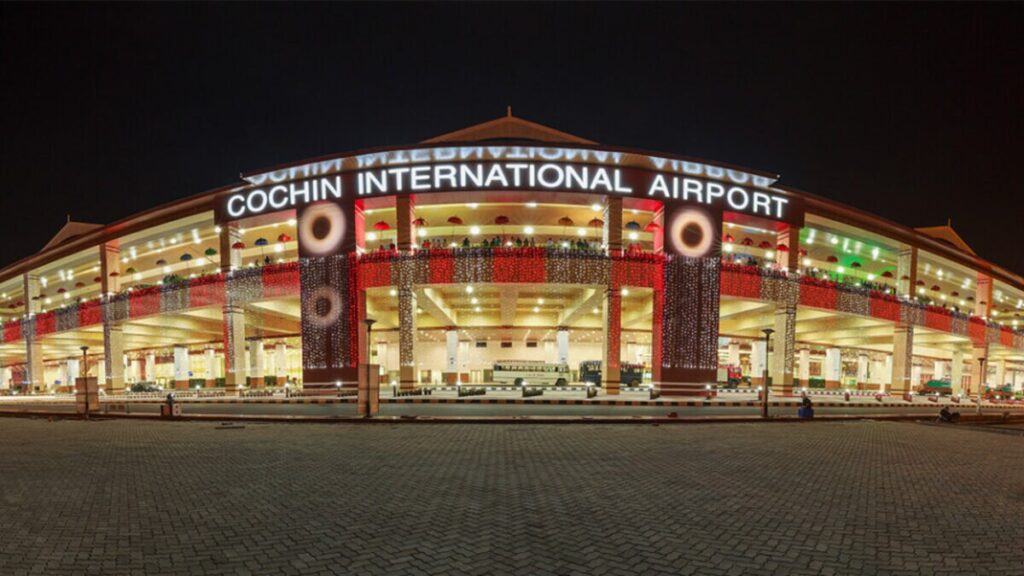 The Cochin Airport is the first airport of India developed under a public-private partnership (PPP) model.